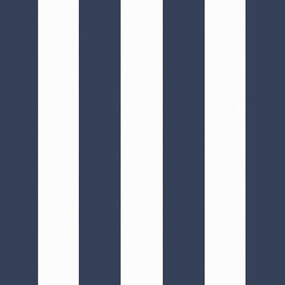 Arden Outdoor Patio Dining Chair Cushion, 20x44, Rain-Proof Seat Pad, Fade-Resistant Outdoor Cushion Sapphire Blue Cabana Stripe