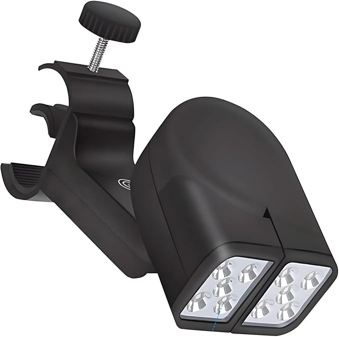 Clip Mounted LED Light for Barbecue 360 Degree Rotatable and High Brightness for Nighttimes Outdoor Cooking Night Grilling Light