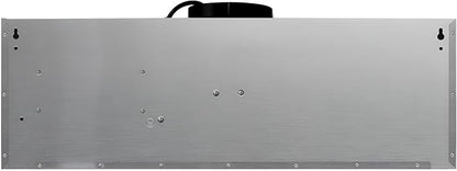 COSMO UMC30 30 in. Haven Collection 380 CFM Ducted Under Cabinet Range Hood, LED Lights, Touch Controls, Stainless Steel