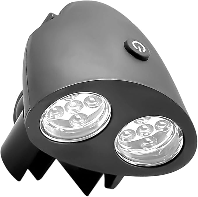 Portable Outdoor Grills Lights with Shockproof ABS PC Construction 180 Adjustable Head for Enhances Illuminations High Temperatures Grills Lights