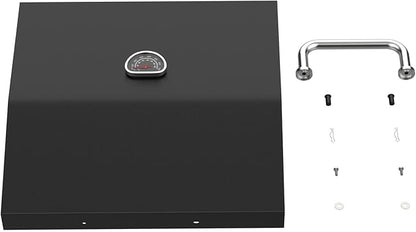 Griddle Lid for Blackstone 17" Grill Hood 1832 Adventure Ready Tabletop Griddle w/handle, Accessories for Blackstone 1832 1971 17 inch Hinged Lid (before YRS 2021), Updated Black Stone 17" Hard Cover