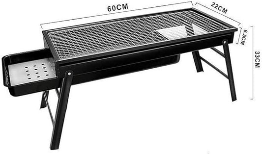 Bbq Grill Charcoal Grill Charcoal Stove Portable Charcoal Barbecue Grill Stainless Steel Folding BBQ Charcoal Grill For Outdoor Cooking Camping Barbecue Grill Charcoal Griddle