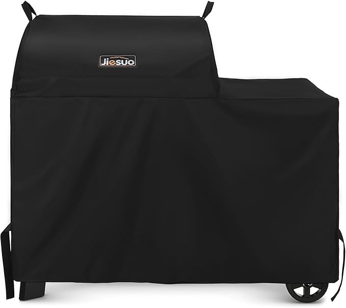 Grill Cover for Traeger Grills BAC761 Woodridge Pellet Grill,Heavy Duty Waterproof Full-Length Cover for Traeger Woodridge