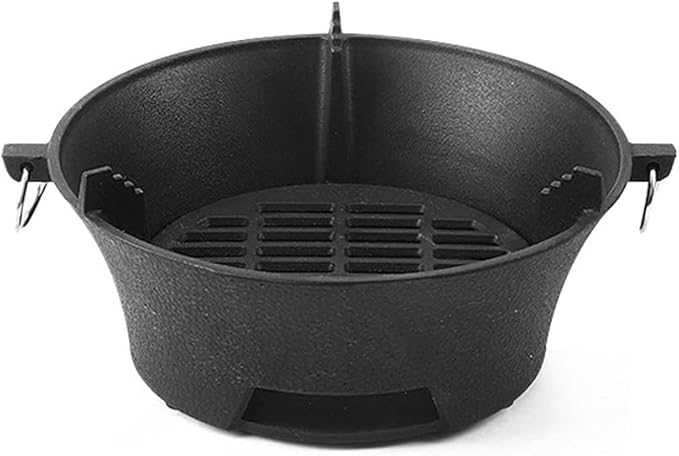 Portable Charcoal Grill for Camping BBQ Grills, Outdoor Barbecue Grill with Stainless Steel Body, Even Heating & Easy Clean, Ideal for Self-Driving Trips and Picnics,AsShow-D