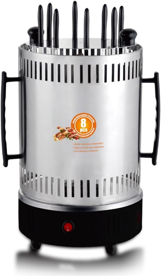 Barrel-shaped charcoal grill—perfect for backyards, patios, parties, tailgate gatherings, and outdoor picnics
