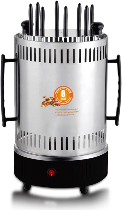 Barrel-shaped charcoal grill—perfect for backyards, patios, parties, tailgate gatherings, and outdoor picnics
