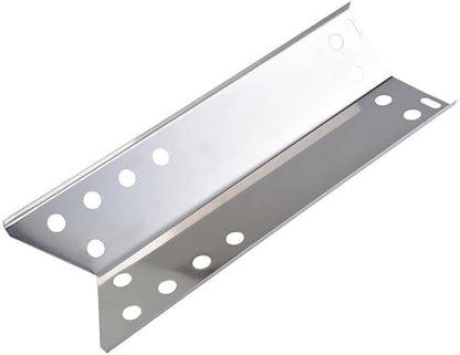 GasSaf Heat Plate Replacement for Kenmore 720-0670A,Nexgrill 720-0670C,Grill Master,Uberhaus and Others,4-Pcs Stainless Steal Heat Shield Plate Tent BBQ Burner Cover Flame Tamer(15 1/16x5 1/2inch)