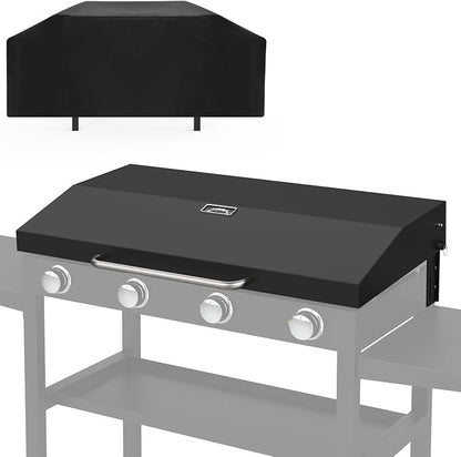 2026 Upgraded Lid for Blackstone Griddle Lid 36 Inch, Hard Griddle Cover for Blackstone Lid with Thermometer & Reinforced Hinge for 4 Burner Flat Top 36" Griddle Models 1554 1836 2266 2177 and More