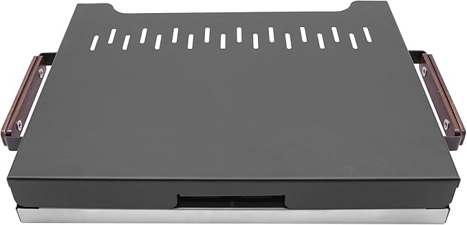 Barbecue Charcoal Grill, Portable Charcoal Grill Folding Barbecue Grills Stainless Steel and Iron Folding Grills for Outdoor Cooking, Camping (Black + Silver-2)