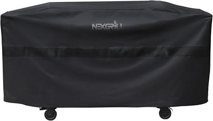Nexgrill 64 Inch Griddle Cover, Heavy Duty Water Resistant Flat Top Grill Cover with Adjustable Strap and Air Vent, All-Season Outdoor Barbecue Griddle Protection - 700-0786