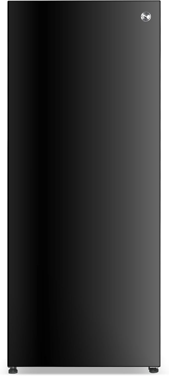 Commercial Cool 16.4 Cu. Ft. Convertible Freezer Refrigerator, Upright Fridge with Glass Shelves, Reversible Door, ENERGY STAR rated, Auto Defrost, CCUC1640GB, Black | Upright Fridge with Glass Shelves, Reversible Door, ENERGY STAR rated, Auto Defrost,...
