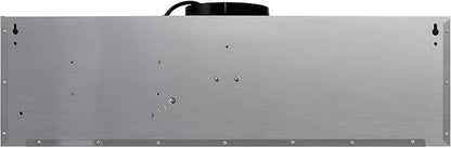 COSMO UMC36 36 in. Haven Collection 380 CFM Ducted Under Cabinet Range Hood, LED Lights, Touch Controls, Stainless Steel
