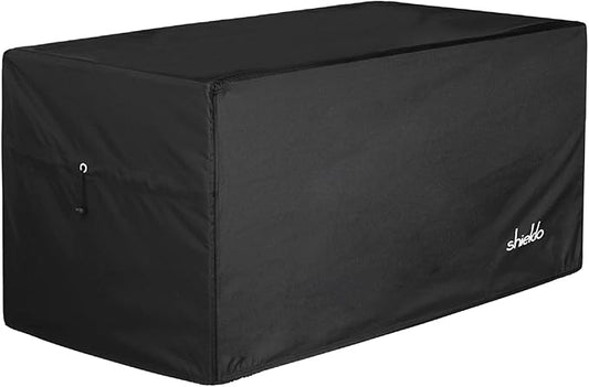 Deck Box Cover, Waterproof 600D Oxford, 52 x 27 x 27 in | Heavy-Duty 600D Fabric, Waterproof Protection, UV Resistant, Outdoor Storage Cover, Waterproof Outdoor Furniture Covers