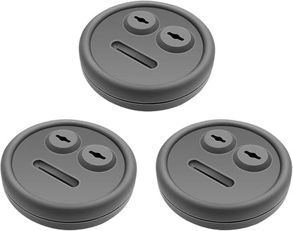 3 Pack Meat Thermometer Probe Grommet for Grill, Replacement for Weber 85037 Smokey Mountain Cookers Accessories, and Other Grills Probes Port