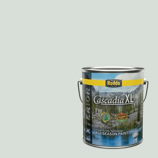Rodda Paint CASCADIA XL Exterior Satin Paint & Primer in One, 1-Gallon, Calm Breeze