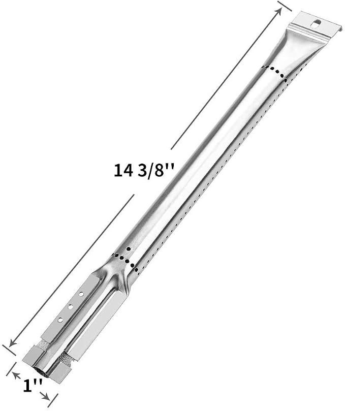 PN8741(4-Pack) 14 5/8" Heat Plates and Burners and Crossover Tubes Replacement for Charbroil 463420507,463420509,463460708,463460710