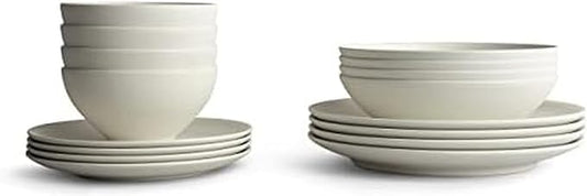 Year & Day Outdoor 16 Piece Plant Derived Dinnerware Set, Dish Set for 4