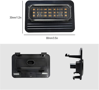 LED Grille Lights Fit for Toyota Tacoma 2024 2025 SR SR5, Amber Grille Light Strips, IP68 Waterproof Seal, Non-Destructive Installation, Off-Road Marker Light Kit, Car Accessories