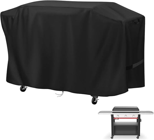 Grill Cover for Weber Slate 30" Griddle, 71inch Outdoor Grill Cover Waterproof for Weber Griddle Cover 3400119, Flat Top 3 Burner Grill Accessories -71" L x 24" W x 40" H