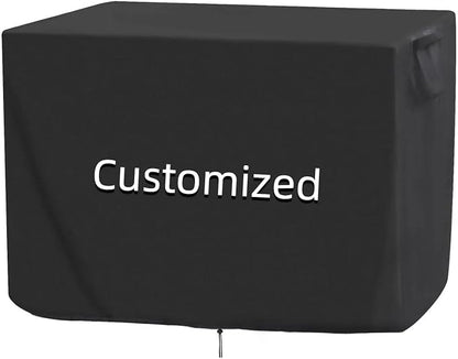 Personalized Outdoor Cover for Patio Table Furniture Custom Size | Customized Size,Waterproof Dustproof Heavy Duty Oxford Fabric,for Patio Deck Box/Bar Cart/Cabinet/Bench and More