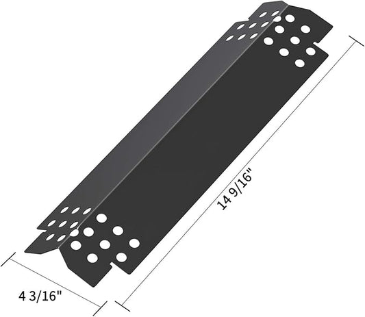 SHINESTAR Grill Heat Plates Replacement Parts for Nexgrill 720-0830H, 5 Burner 720-0888, 720-0888N, 720-0882A, 720-0882S, 6 Burner 720-0896B, 720-0898 Gas Grill, 14.6 Inch