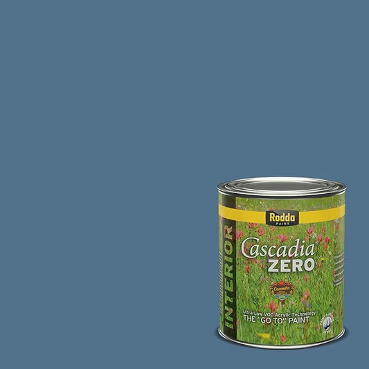 Rodda Paint CASCADIA ZERO Interior Flat Paint & Primer in One, Quart, Happy Tune