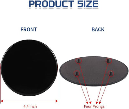 [Upgraded] WB28K10222 Range Surface Burner Cap Extra Large Replacement Part Fit for GE Gas Range/Stove/Oven/Cooktop, Replaces WB29K10222, 4.4 Inches Diameter