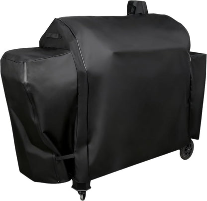 Grill Cover for Pit Boss 1100 Pro Series Triple-Function Combo Grill PB1100PSC1/PB1100PSC2 Sportsman PB1230 Wood Pellet/Gas Combo Grill, Heavy Duty 600D Waterproof Fabric Grill Cover for PB 67364