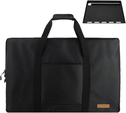 Heavy Duty 1680D Full-Size Griddle Carry Bag Compatible with Weber Spirit 300 Series, Weber Genesis 300 Series, Blackstone and Camp Chef Griddle Top 27" L x 2" W x 19" H