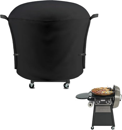 Outdoor Grill Cover Fits Cuisinart 22" CGG-888 360 Griddle Cooking Center, Cover Geny Waterproof 600D Heavy Duty 360° Gas Grill Covers, 30" L x 30" D x 46" H.