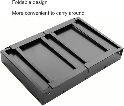 Portable BBQ Grill Charcoal Grill Outdoor Foldable BBQ Grill Desktop Grill Used for Outdoor Picnic Garden campping and Barbecue Party