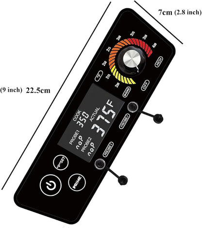Upgrade Control Board for Pit Boss Replacement, SROKIO Digital Thermostat Controller Board Compatible with Pit boss Wood Pellet Grills