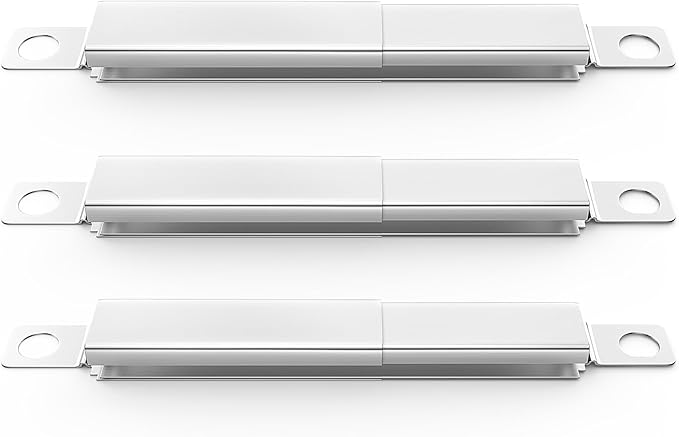 Hisencn 304 Stainless Steel Carryover Tube Replacement for Charbroil Gas Grill, Crossover Tubes for Charbroil Grill Replacement Parts, Universal Crossover Tubes for Kenmore and Others Most Grills