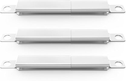 Hisencn 304 Stainless Steel Carryover Tube Replacement for Charbroil Gas Grill, Crossover Tubes for Charbroil Grill Replacement Parts, Universal Crossover Tubes for Kenmore and Others Most Grills