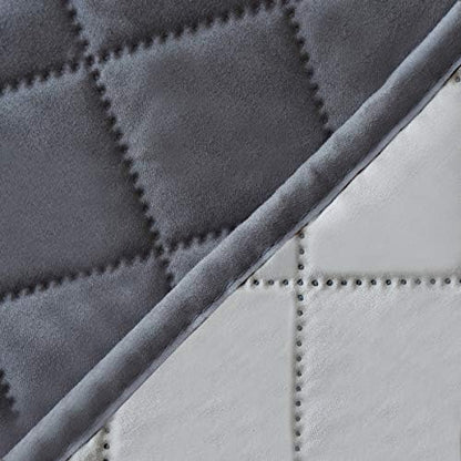Easy-Going Reversible Couch Cover, 4 Seater Sofa, Gray/Light Gray | XX-Large Sofa, Washable Slipcover For Dogs, Water Resistant Mat, Living Room, Non-Slip Sofa Cover, Pet Friendly