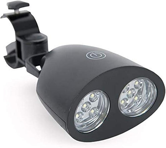 Megamaster Grill Light – BBQ Accessory with 10 Bright LED Bulbs for Outdoor Grilling and Cooking – 530-0013P