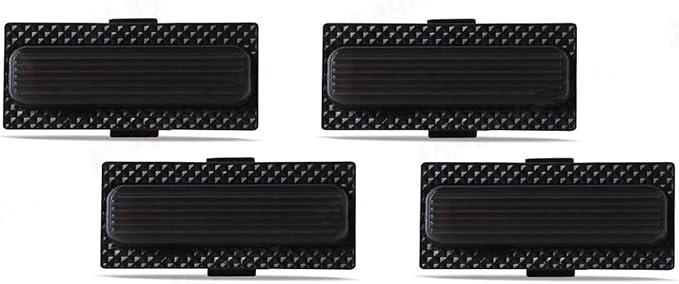Led Light Bar for Jeep for Wrangler JL 2024 2025Led Grill Grille Lights Front Bumper Daylights Daytime Running White Yellow 4pcs(LED Amber A)