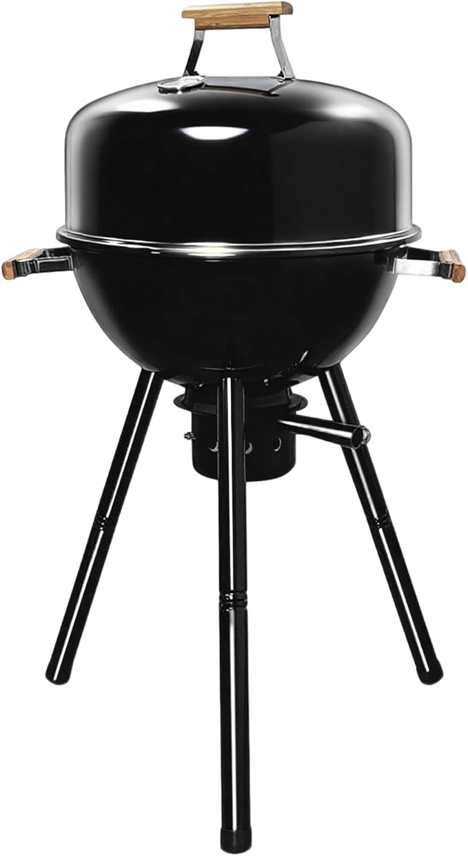 Portable Charcoal Grill with Removable Legs (17 Inch)