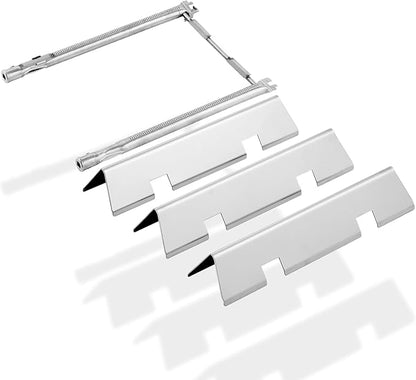 7635 Heat Plates 69785 Grill Burner Replacement Parts for Weber Spirit Parts Weber Spirit II 200 Series Burner Cover Spirit E210 E220 S210 S220 Spirit ii E-210 Grill Burner and More