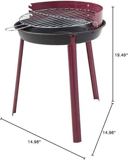 Storage grill Charcoal BBQ Grill Outdoor Drip Tray Catches Grease for Outdoor Cooking Camping Beach Traveling Picnic Backyard