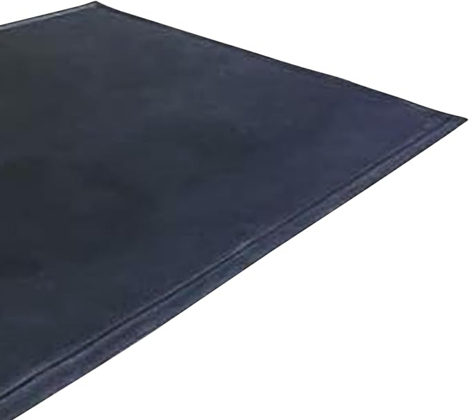 DiversiTech 30 Inch Ultra Grill Mat with Secure Use on Composite Deck Design and Lightweight Construction for Patio, Lawn, and Garden, Gray