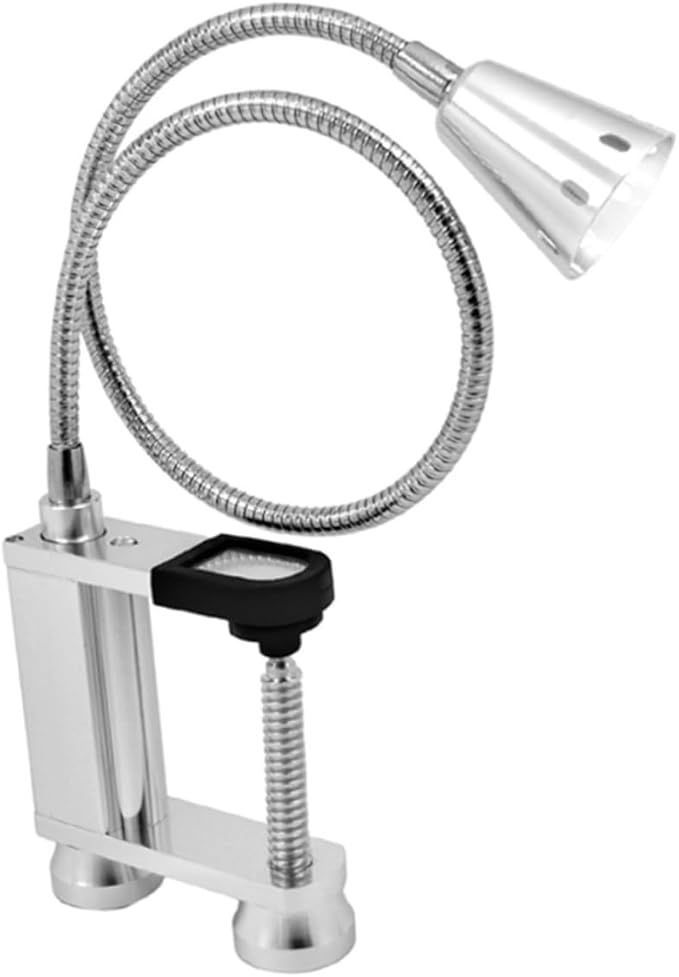 Outdoor Barbecue Light Flexible LED BBQ Lamp with Stylish Design Heat Resistant Aluminium Alloy Portable for Camping and Backyard Cooking Battery Not Included