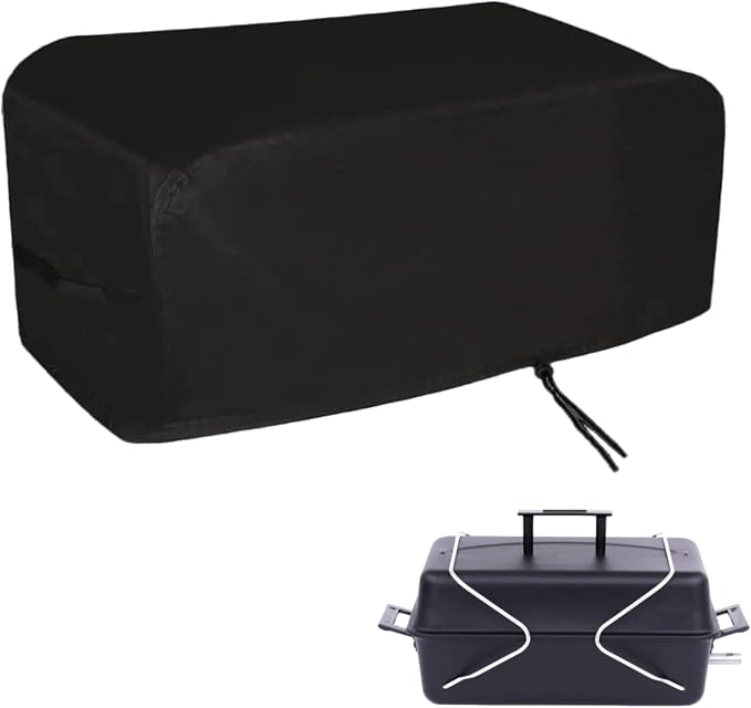 Mini Gas Grill Cover for Charbroil Portable Convective 1-Burner 465133010 | 24.5x13x15,Waterproof Dustproof Heavy Duty Oxford Fabric