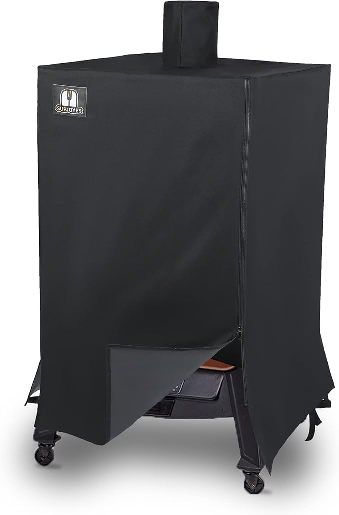 Grill Cover for Pit Boss 4/5-Series Pellet Smoker, PBV4PS1, PBV5PW1, PBV4PS2, Heavy Duty Waterproof Pit Boss Vertical Pellet Smoker Cover