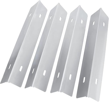 Stainless Steel Heat Plates Flavorizer Bar BBQ Replacement Part for Napoleon Rogue Series, Prestige 500, PRO 500 RSIB Gas Grills, 4 Pack Flame Tamer for Napoleon Sear Plate #N305-0082