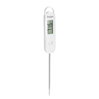 Polder Stable-Read Instant Read Thermometer, Digital Thermometer for Cooking, Food Thermometer, Cooking Thermometer with Easy-to-Read Digital Display