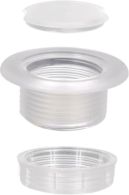 SUQ I OME Parasol Umbrella Hole Ring Plug and Cap Set, for Parasol Umbrella Table Hole Cover Insert