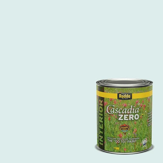 Rodda Paint CASCADIA ZERO Interior Flat Paint & Primer in One, Quart, Dillard's Blue