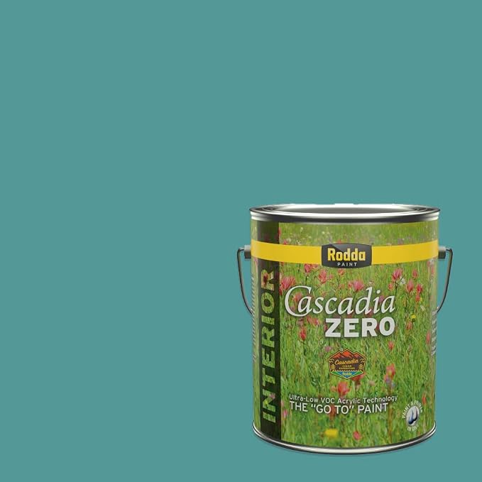 Rodda Paint CASCADIA ZERO Interior Satin Paint & Primer in One, 1-Gallon, Atmosphere