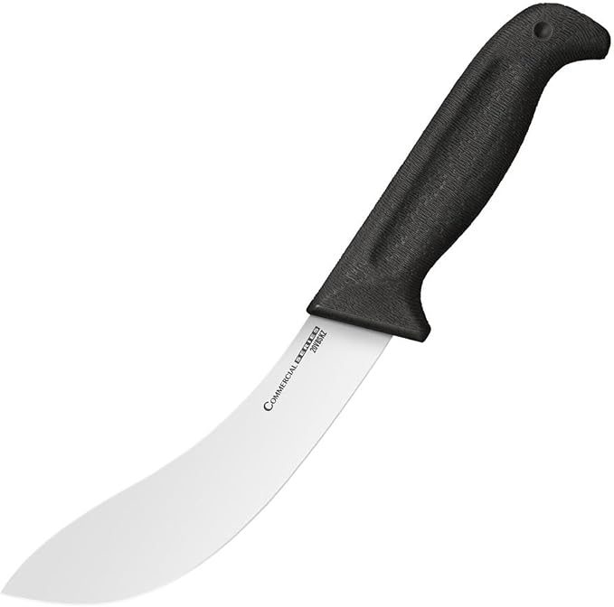 Cold Steel Big Country Skinner Knife 6" Durable German 4116 Stainless Steel Fixed Blade Knife with Non-Slip Handle Precision Cutting Tool for Chefs, Butchers, & Outdoor Use Commercial Series